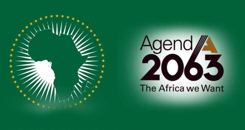 African Union Agenda 2063 emblem: The Africa We Want