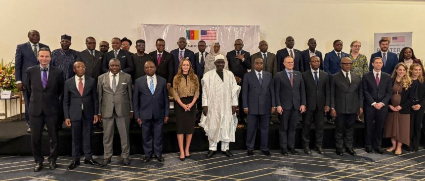 Delegates at a U.S.-Cameroon business conference